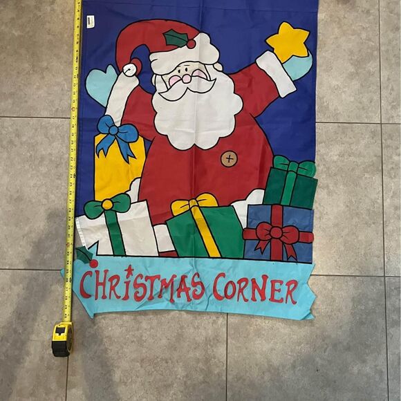 2 Christmas holiday garden banners flag 
Christmas corner banner is brand new - Picture 3 of 3
